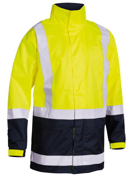 Taped Hi Vis Recycled Rain Shell Jacket BJ6766T