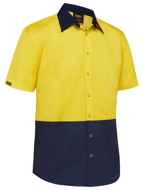 Two Tone Hi Vis Short Sleeve Shirt BS1442