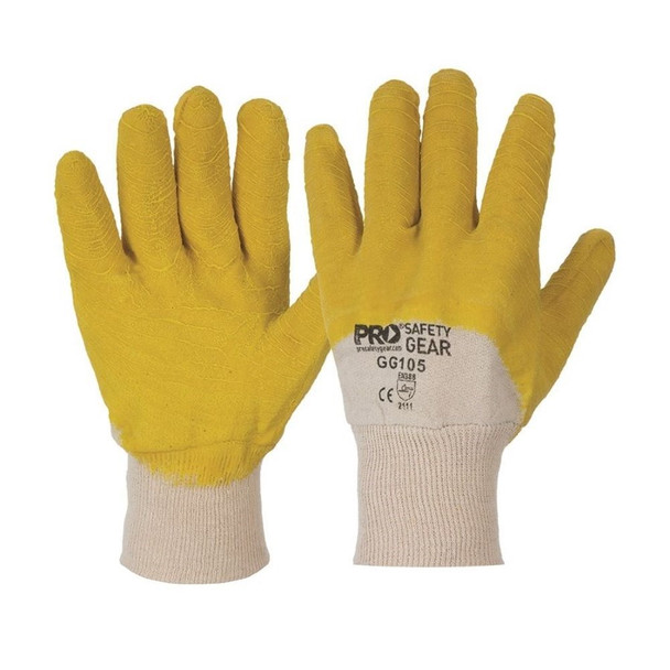 Pro Choice 12x Glass Gripper Gloves Large - GG105
