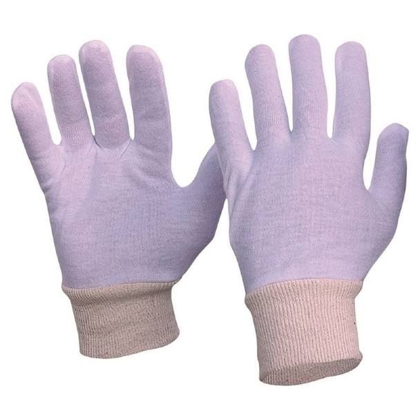 Pro Choice 12x Interlock Poly/Cotton Liner Knit Wrist Gloves Ladies Size - 342CLKWL