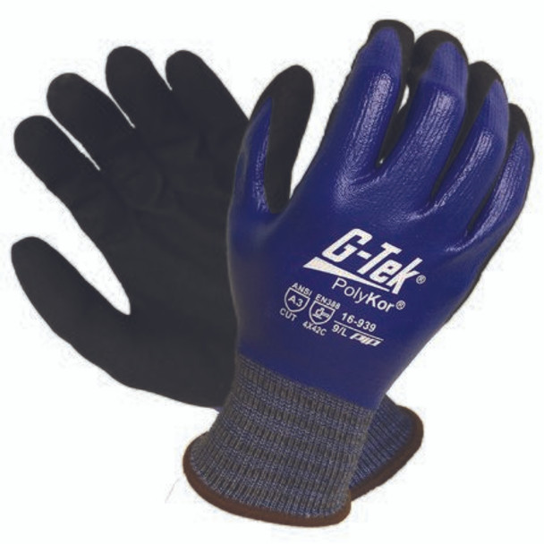 G-Tek Polykor X7 Cut C Dual Coat Glove - 16-939
