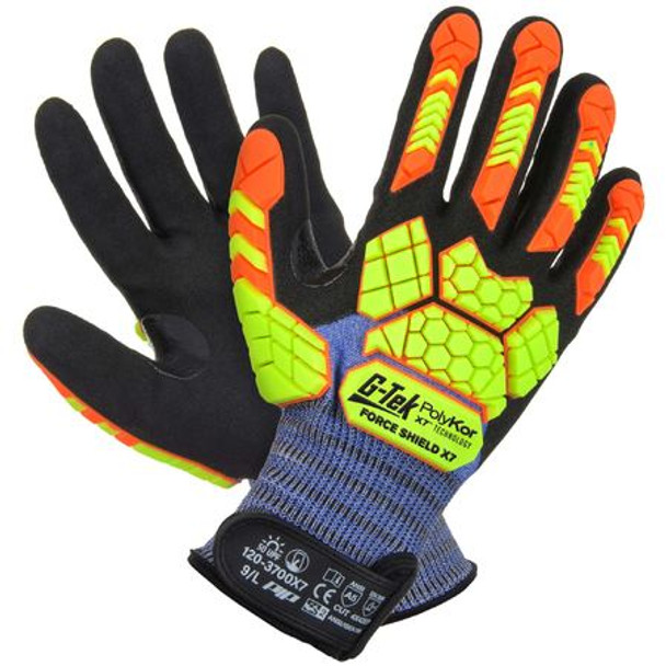 G-Tek Forceshield Polykor X7 Glove- 120-3700X7