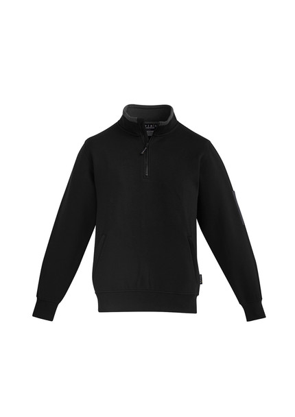 ZT366  MENS 1/4 ZIP BRUSHED FLEECE