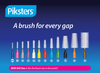 Piksters has a brush for each gap - shows complete size selection.