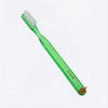 GUM 411 Classic Toothbrush with Rubber Tip – Full Head Soft Bristles for Gentle Cleaning, Gum Massage, & Oral Hygiene, Dentist Recommended - Made in USA view of toothbrush