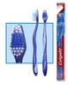 Colgate Wave Ultra-Compact Head Soft Toothbrush, Soft Bristles for Gentle Plaque Removal, Compact Curved Head for Hard-to-Reach Areas and Gumline Cleaning, Manual Toothbrush for Daily Oral Care.