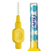 TePe Regular 0.7 mm Yellow Interdental Brushes with cap