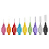 TePe Regular 0.7mm Yellow Interdental Brushes | Bulk 25 Pack | Size 4 Interdental Cleaners | Plastic-Coated Wire for Safety | Removes 40% More Plaque | Ideal for Implants, Bridges & Braces | Dentist Recommended | Plant-Based Materials| Made in Sweden