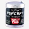POH Percept Micro-Thin 420 Black NoWax Dental Floss - 100yds view of floss container