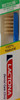 Lactona 18 Natural Medium 3-Row Toothbrush view of toothbrush bristles