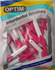 Stoddard OPTIM Soft Interdental Brushes XXXX Fine -1.8mm Pink - 25 Brush Bulk Pack (OPTIM Pink - Bulk)