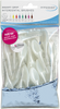 Oral Prevent Soft Smart Grip Interdental Brushes, 0.45 mm White, Gentle Cleaning for Medium Interdental Spaces, Orthodontics & Bridges, Ergonomic Non-Slip Handle, 24-Count Bulk Pack - Made in Germany