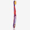 Edel+White Flosser ULTRA-SOFT Children's Toothbrush view of purple toothbrush