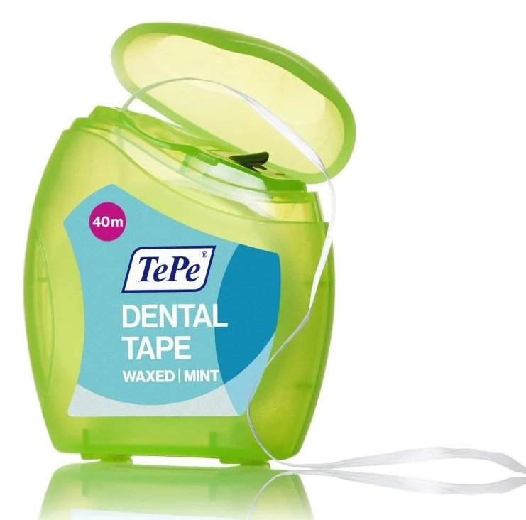 Tepe Waxed Dental Tape Mint