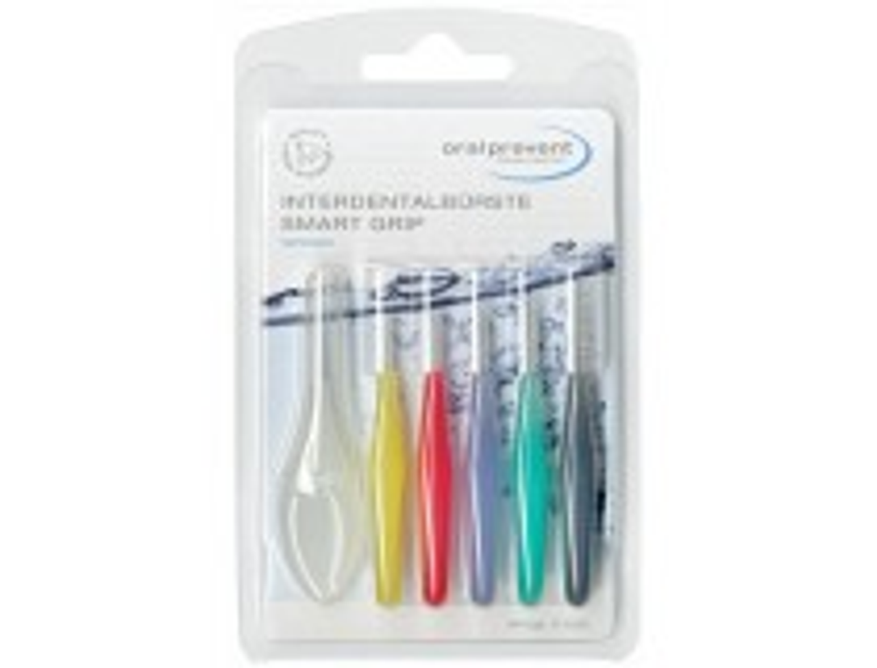 Oral Prevent Soft Smart Grip Brushes - 0.45mm White - 24 Brushes Bulk Pack  (OralPrevent - WHITE - 24pack)
