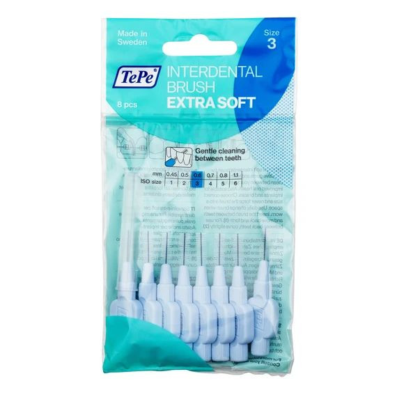0.6 mm blue tepe interdental brushes