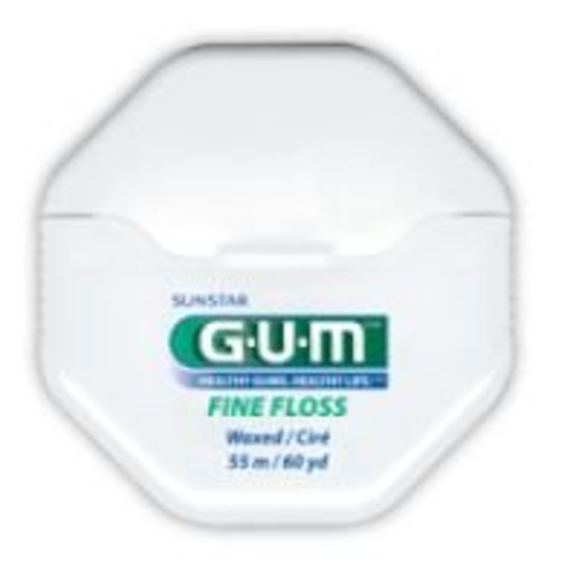 Gum Fine Unwaxed Unflavored Floss 200yds (540 UnWaxed