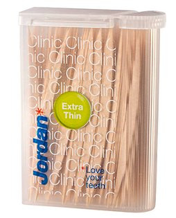 Jordan Dental Wooden Sticks Mint Extra Thin Size (Extra Thin)
