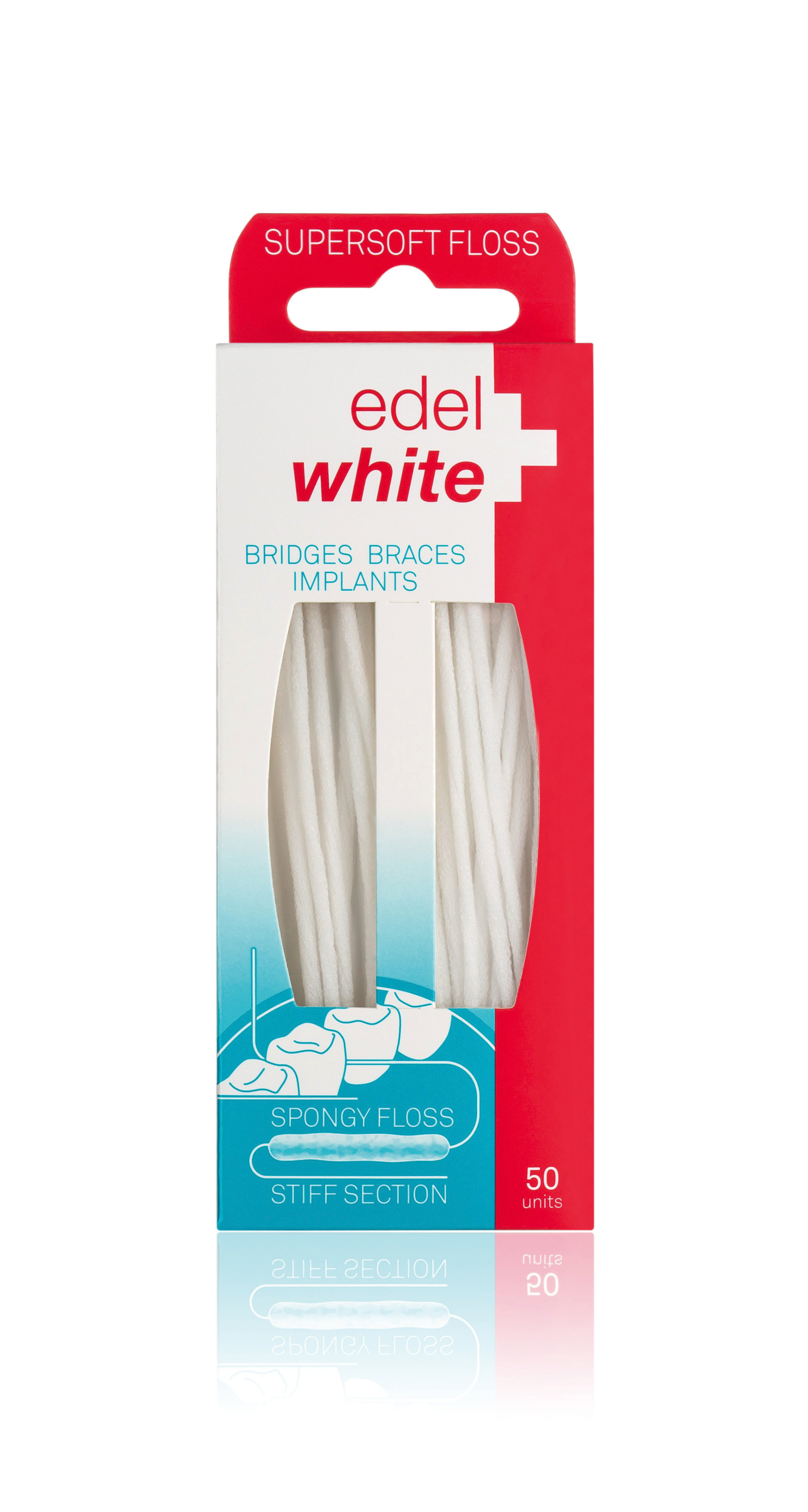 Edel+White Supersoft Bridge and Implant Floss (E+W B&I Floss)