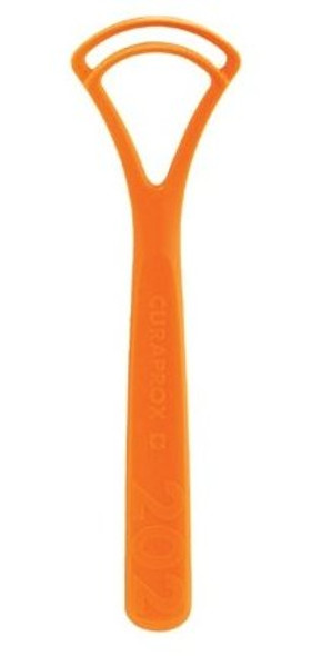 GUM® Dual Action Tongue Cleaner Brush/Scraper, 1ct