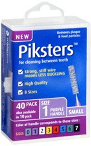 Piksters Purple Size 1 - 40 pack