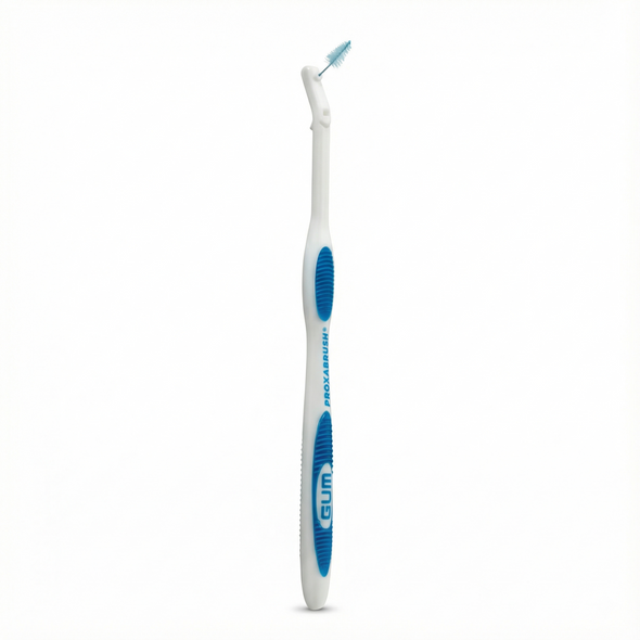 GUM Proxabrush Handle - Plastic Single Ended -#611 - view of entire handle