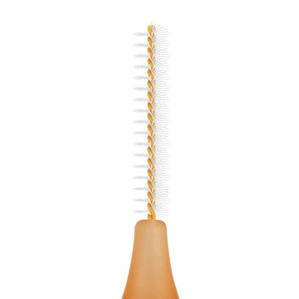 TePe Fine 0.45mm Orange Interdental Brushes zoomed view