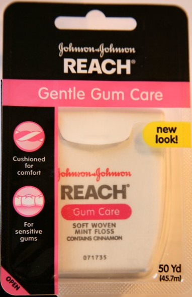 Reach Gentle Gum Care Woven Mint Floss / J&J Listerine Gum Care