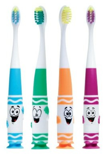 Gum Crayola Pip-Squeaks UltraSoft Childrens Toothbrush- Ages 3+