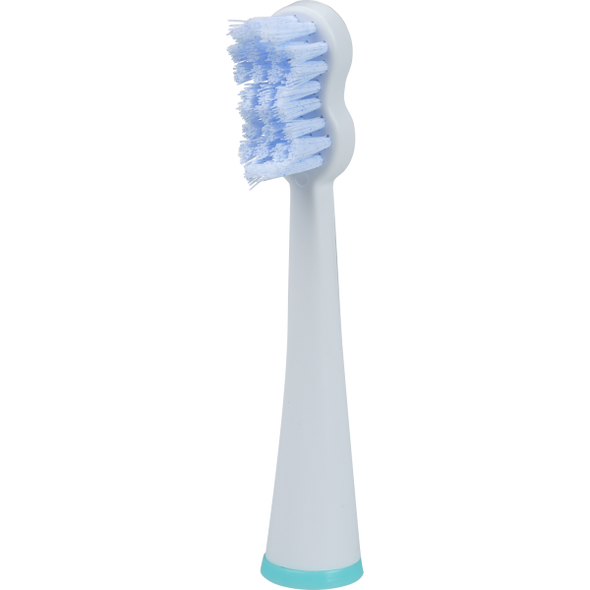 Edel+White-SG8 Sonic Generation 8 Sonic Whitening Stain Eraser Replacement Brush Heads - 2-Pack side view of brush head