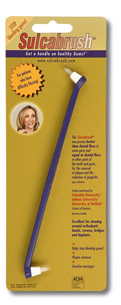 SulcaBrush - Double Sided End-Tufted Toothbrush