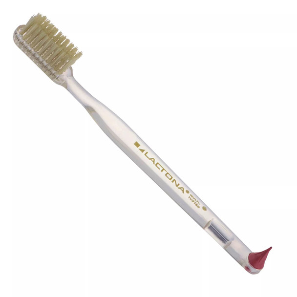Lactona M39 Natural Bristle 4-Row Soft Toothbrush