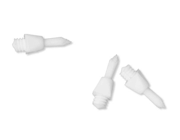 Lactona Double Ended Sulcus Interdental Brush Replacement Heads - Pack of 5 - Easy Screw-On Design for Effective Dental Cleaning and Oral Care  - Dutch Made view of 3 sulcar brushes. Similar to the sulcabrush replacement tips.