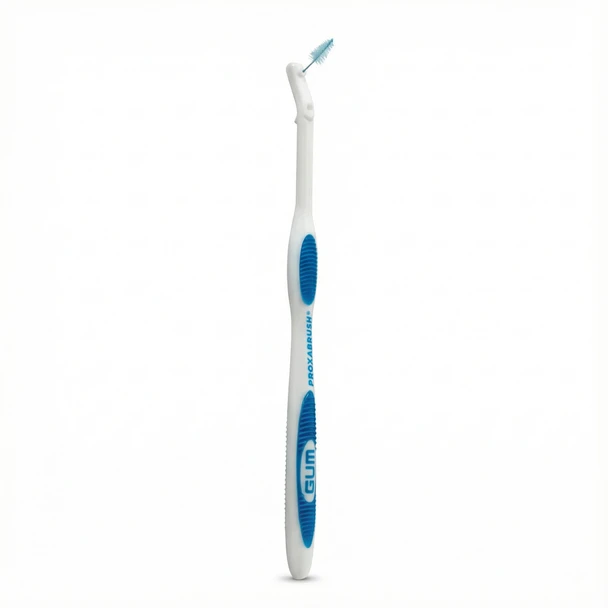 GUM Proxabrush Handle - Plastic Single Ended -#611 - view of entire handle