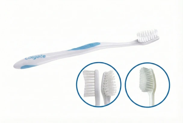Colgate Wave Sensitive Ultra-Soft Toothbrush with Compact Head – Gentle Plaque Removal for Sensitive Teeth and Gums – Ergonomic Non-Slip Handle for Comfortable Grip – Clinically Proven to Reduce Gingivitis and Promote Healthy Oral Care
