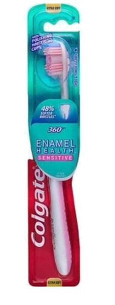 Colgate 360 Sensitive Enamel Health Compact Head Ultra-Soft Toothbrush