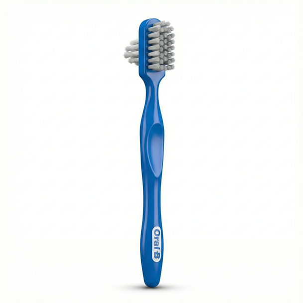 Oral-B Denture Brush view of denture brush