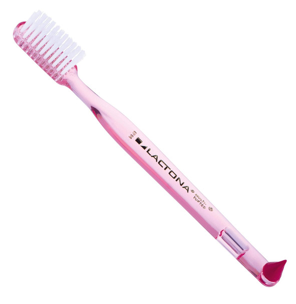 Lactona M41 Nylon Firm/Hard Bristled Toothbrush
