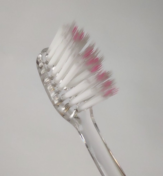 GUM 527 Technique Deep Clean Ultra Soft Compact Toothbrush detailed view of toothbrush head