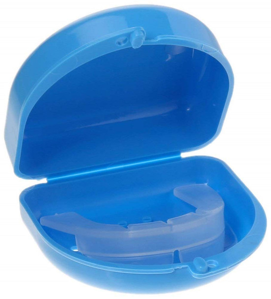 StressGard I Nighttime Dental Guard  view of gard and storage container