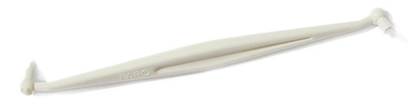 Paro Interspace Brush Type F - Art. 1003 - Professional-Grade Gum line Cleaning Tool with Angled Head for Precision Oral Care - Ideal for Braces, Bridges, Implants, and Hard-to-Reach Areas - Ergonomic Design for Effective Plaque Removal and Gum Health view of the toothbrush