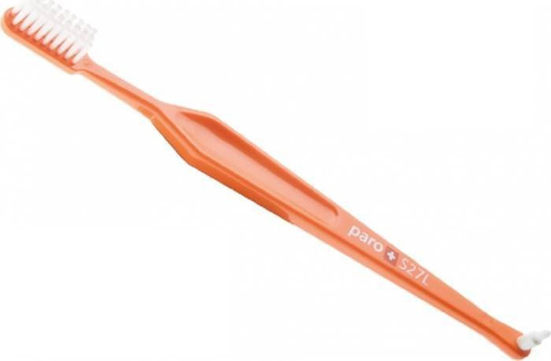 Paro S27L Soft 3-Row Toothbrush with Interspace Brush F - #739