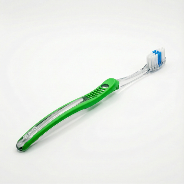 Oral-B Indicator 35 Soft Regular Head Toothbrush. View of the toothbrush