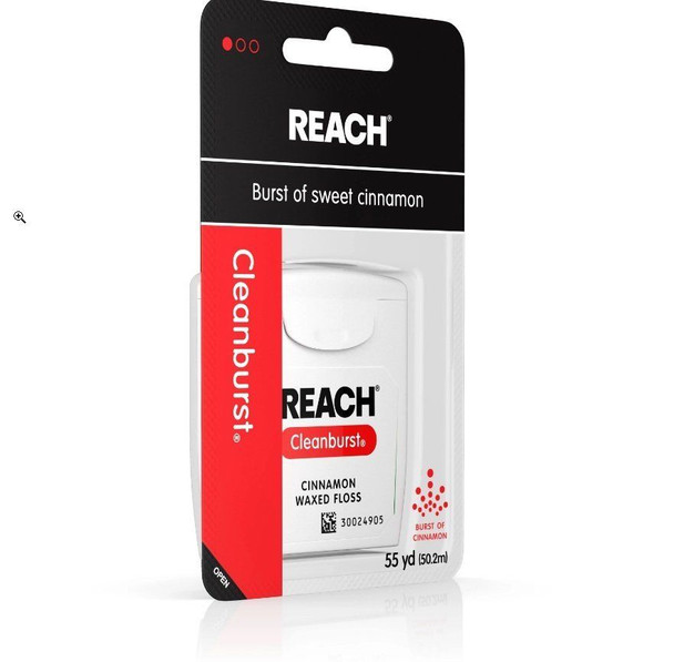 Reach CleanBurst - Cinnamon Waxed Floss
