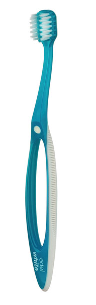 Edel+White ProOrtho UltraSoft Orthodontic Toothbrush with Anti-Stress Handle view of orthodontic toothbrush