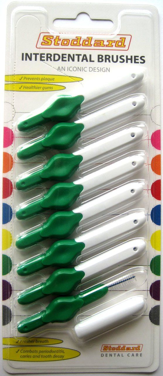 Stoddard ICON Interdental brushes Medium Green 5mm