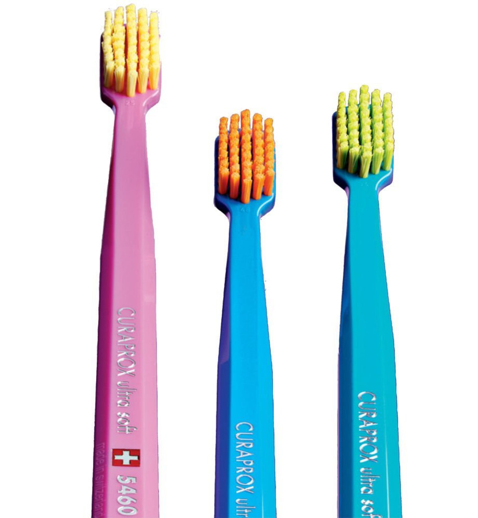 Curaprox CS 5460 Trio Ultrasoft Toothbrush 3 Pack KleenTeeth Curaprox CS 5460 Trio Ultrasoft Toothbrush 3 Pack KleenTeeth