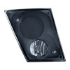 VL002-B100R - VOLVO FOG LIGHT, SINGLE HALOGEN BULB, BLACK RH