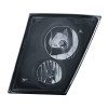 VL002-B110L - VOLVO FOG LIGHT, DOUBLE HALOGEN BULB, BLK - LH