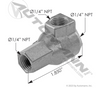 170.H4348OE - HENDRICKSON QUICK EXHAUST VALVE